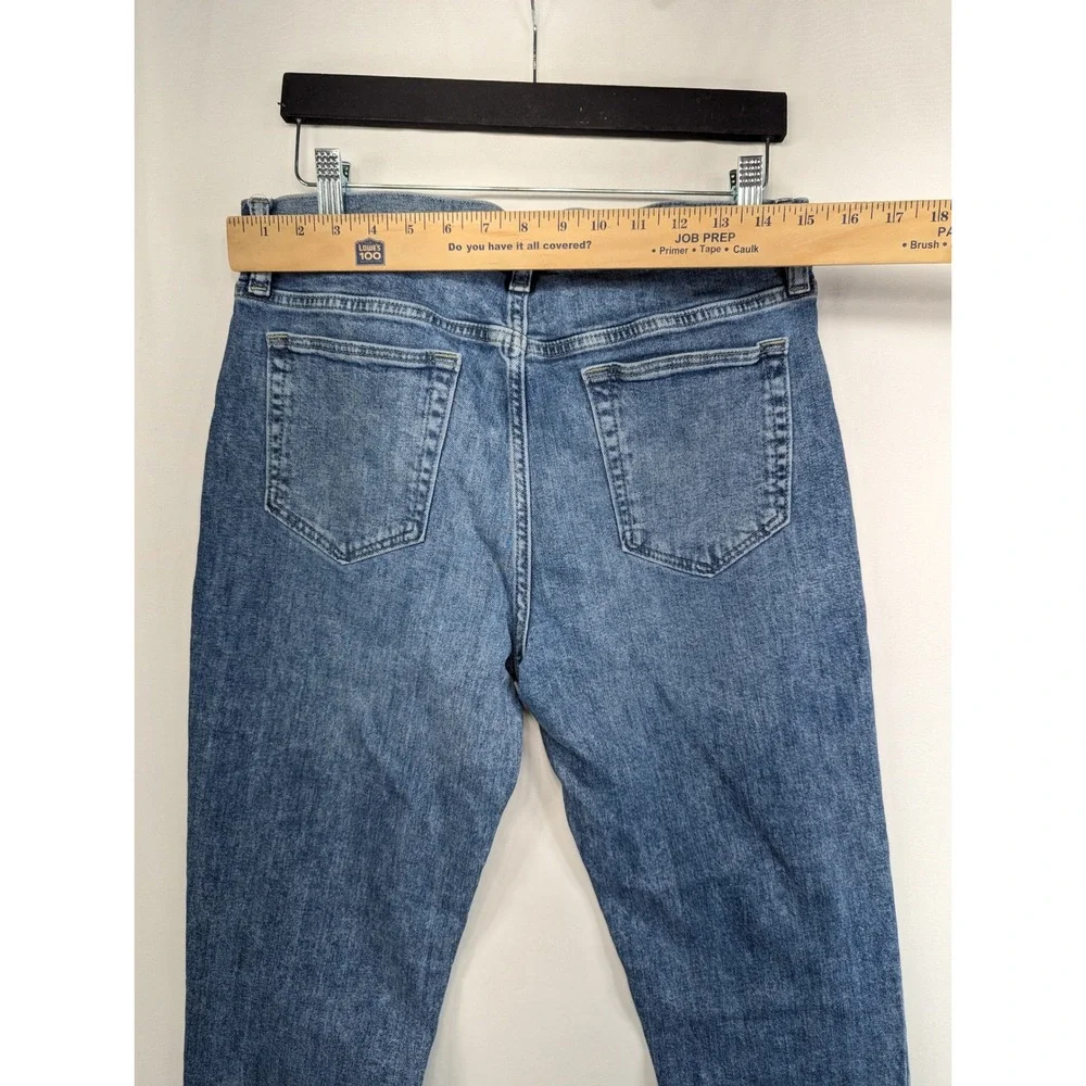 Banana Republic Mens Slim Fit Medium Wash Blue Denim Jeans 33x30